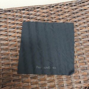 Polo by Ralph Lauren Black Logo Microfiber Cloth for sunglasses or glasses